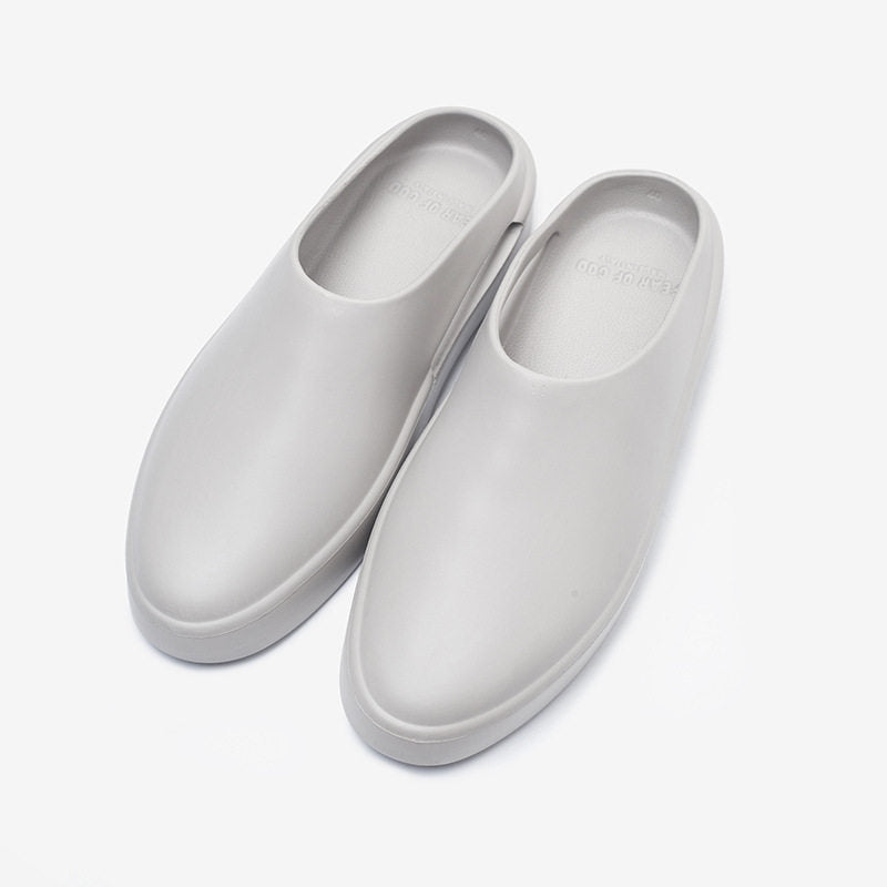 FOG Essential Slip-On Mule - Minimalist Earth Tone Slide 