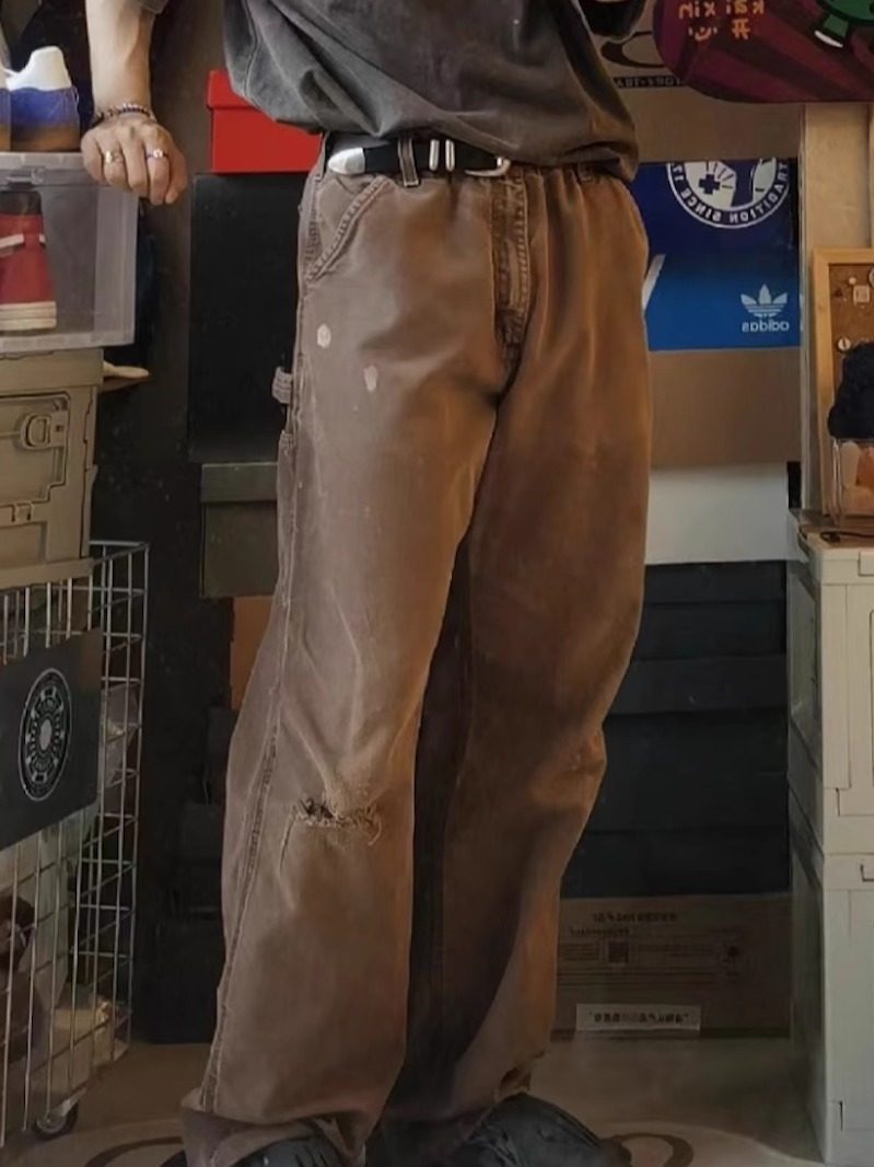 Revised B11 Logger Pants - Vintage Washed Heavyweight Canvas 