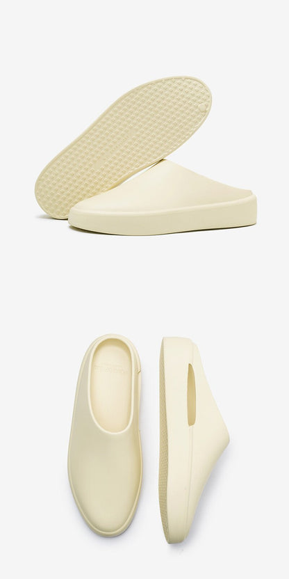 FOG Essential Slip-On Mule - Minimalist Earth Tone Slide 