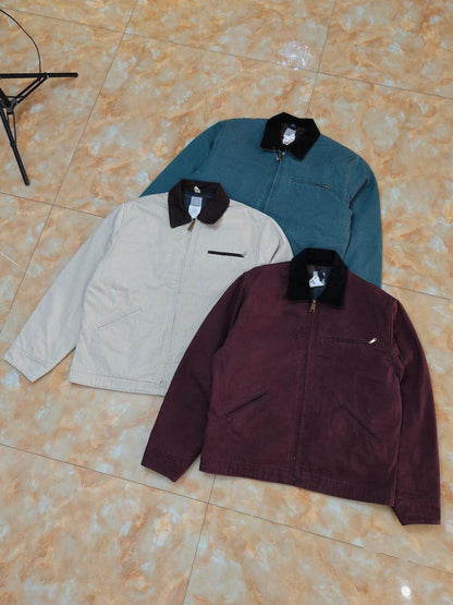 Revised Carhartt Detroit Work Jacket - Vintage Washed Heavyweight Canvas -  donclickin