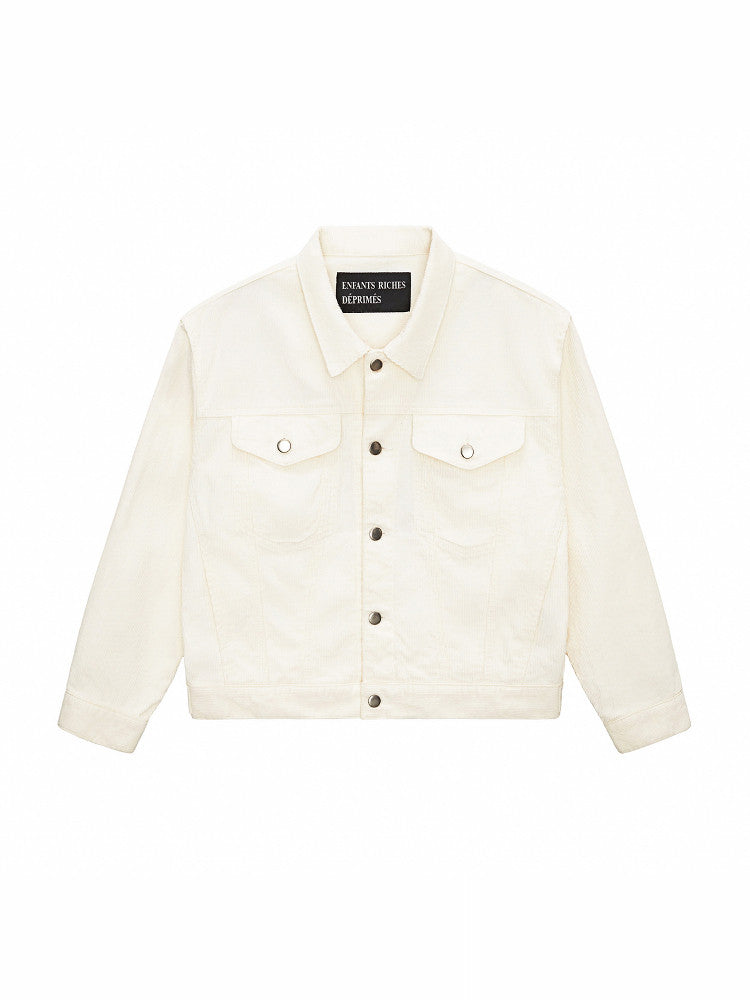 Archive ERD 16SS Style Jacket - Dancer Embroidery Corduroy Cropped Fit 