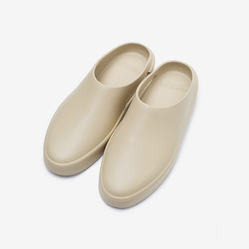 FOG Essential Slip-On Mule - Minimalist Earth Tone Slide 