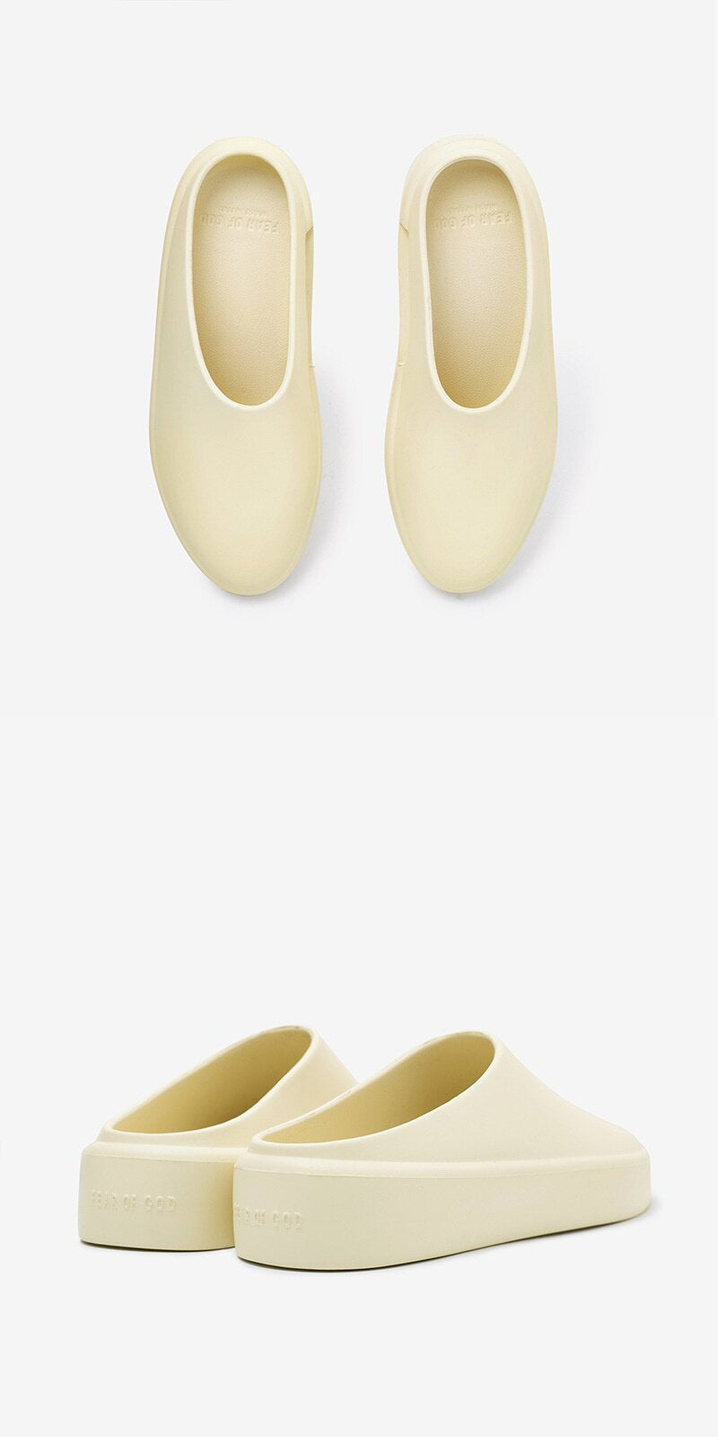 FOG Essential Slip-On Mule - Minimalist Earth Tone Slide 