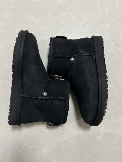 Remake Custom Snow Boots - Sheepskin Mid-Calf with Cross Hardware -  donclickin