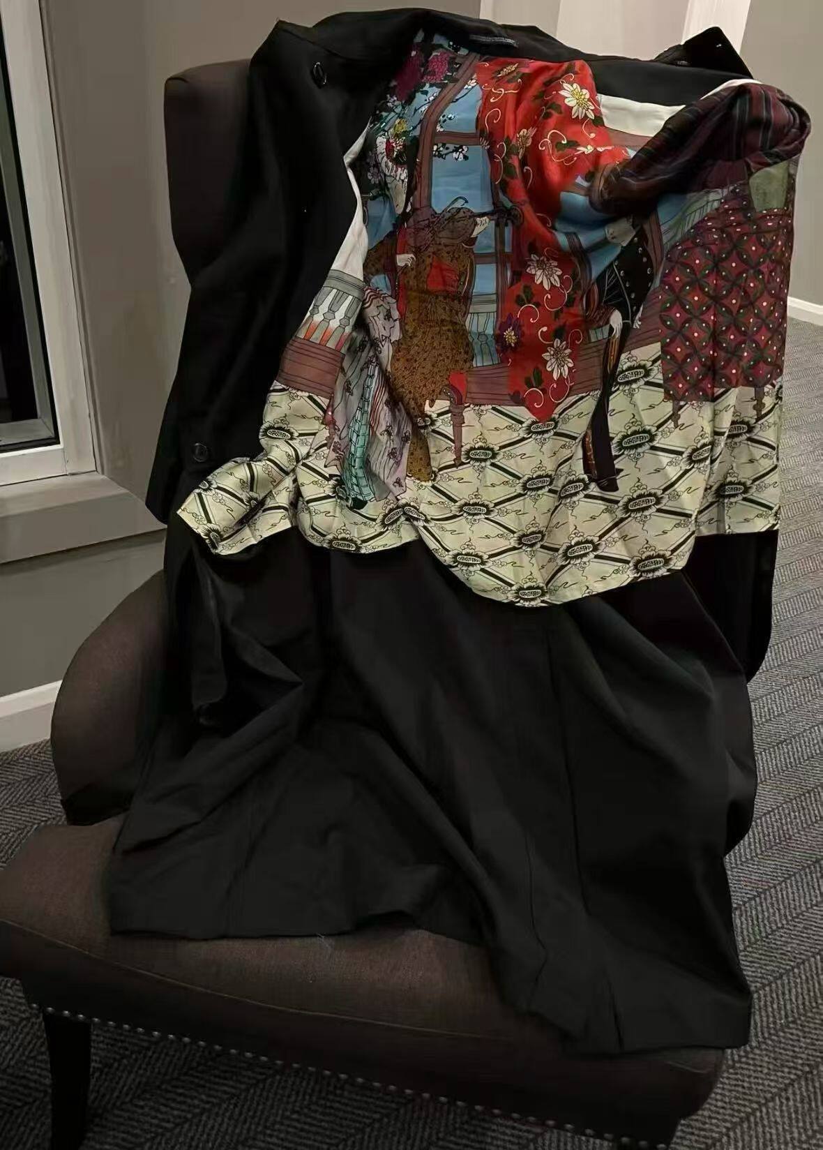 Revised Yohji 21AW Rokumeikan Archive - Reversible Wool Coat donclickin