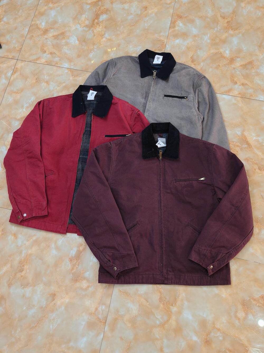 Revised Carhartt Detroit Work Jacket - Vintage Washed Heavyweight Canvas -  donclickin
