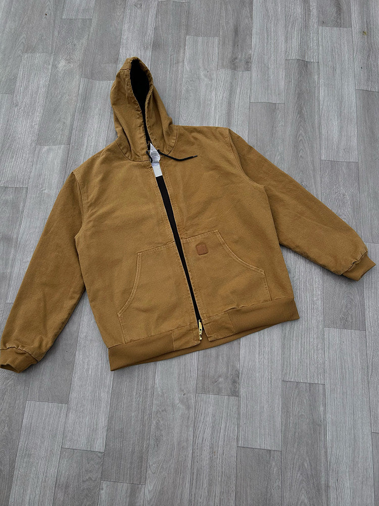 Revised Carhartt Vintage J130 / J25 Sandstone Active Jacket - Washed Canvas  Size avaliable S ~ XL / Bronze