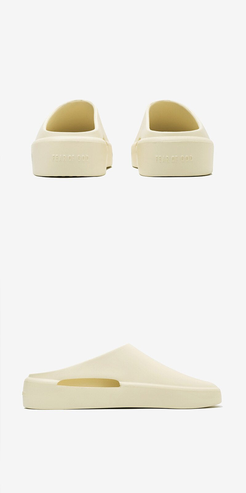FOG Essential Slip-On Mule - Minimalist Earth Tone Slide 