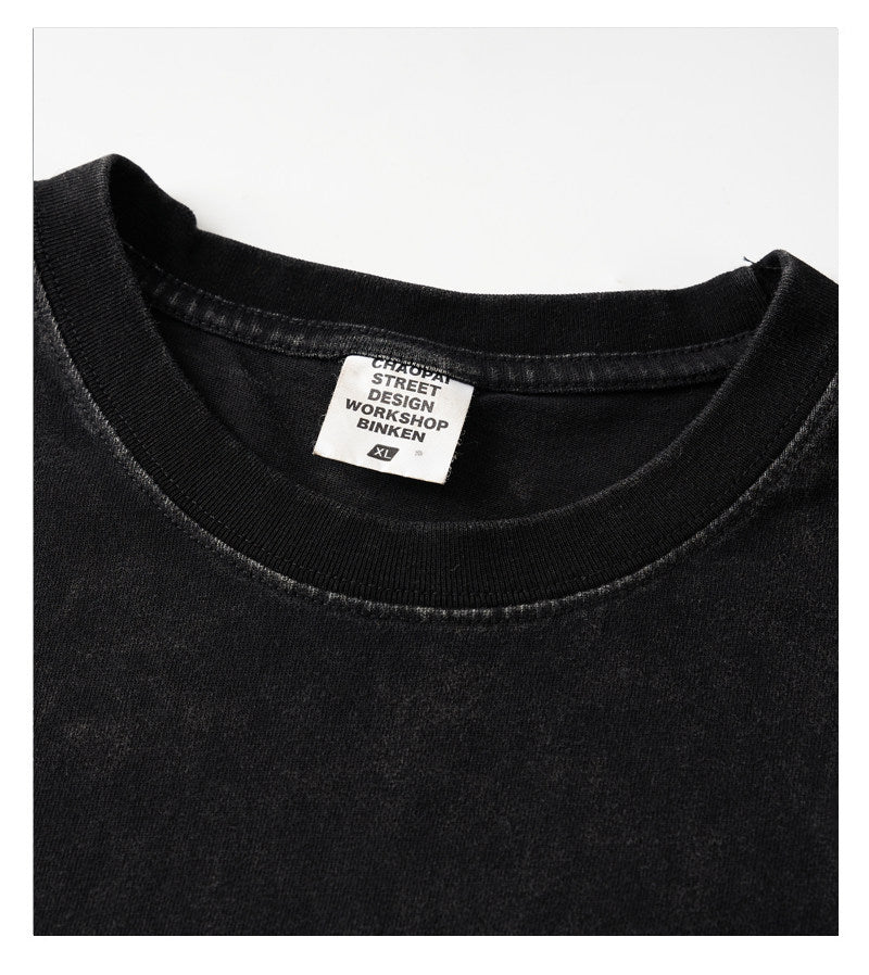 Revised Vintage Washed Death Note Tee - Light Yagami Oversized Shirt  