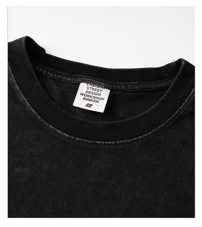 Revised Vintage Washed Death Note Tee - Light Yagami Oversized Shirt  