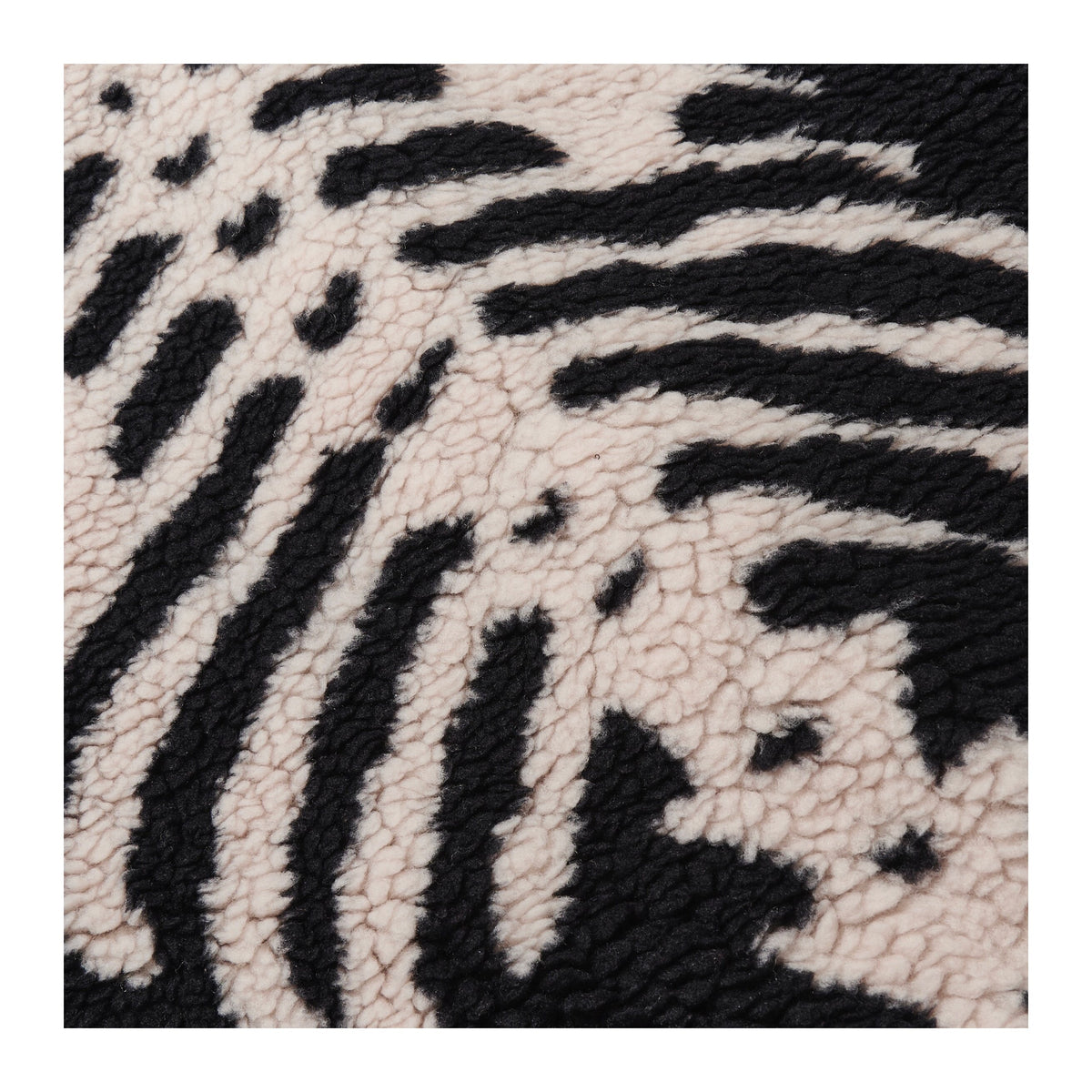 Remake Bone Boa Fleece Jacket - KAPITAL Reversible Skeleton Sherpa Zip Coat
