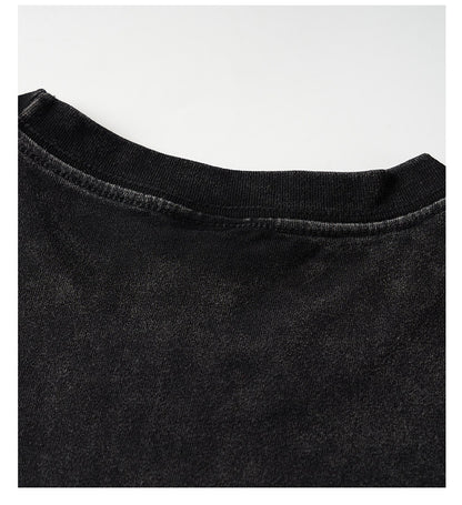 Revised Vintage Washed Death Note Tee - Light Yagami Oversized Shirt  