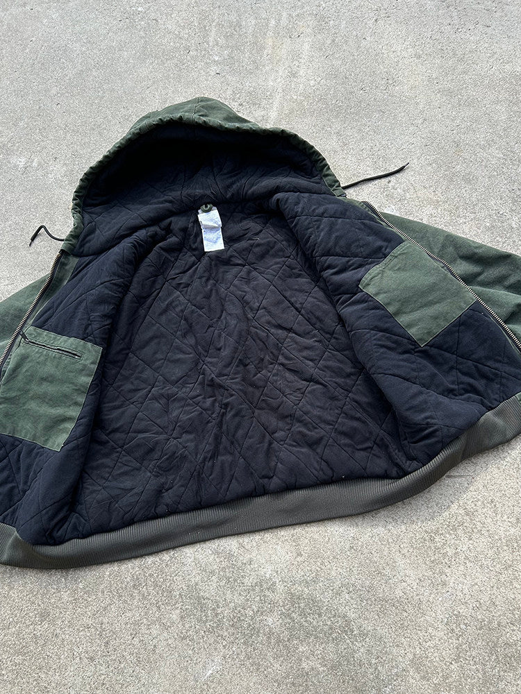 Revised Carhartt Vintage J130 / J25 Sandstone Active Jacket - Washed Canvas  