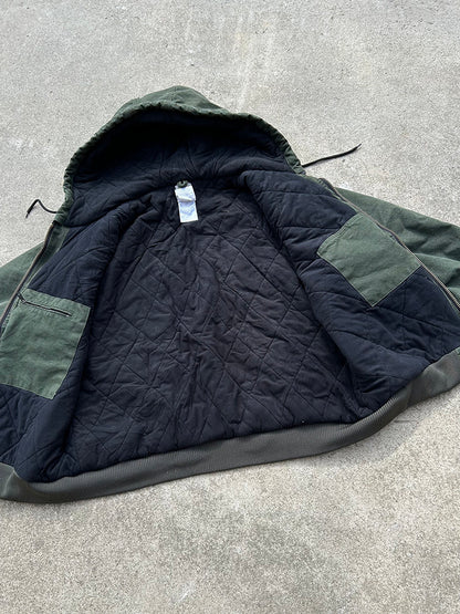Revised Carhartt Vintage J130 / J25 Sandstone Active Jacket - Washed Canvas  