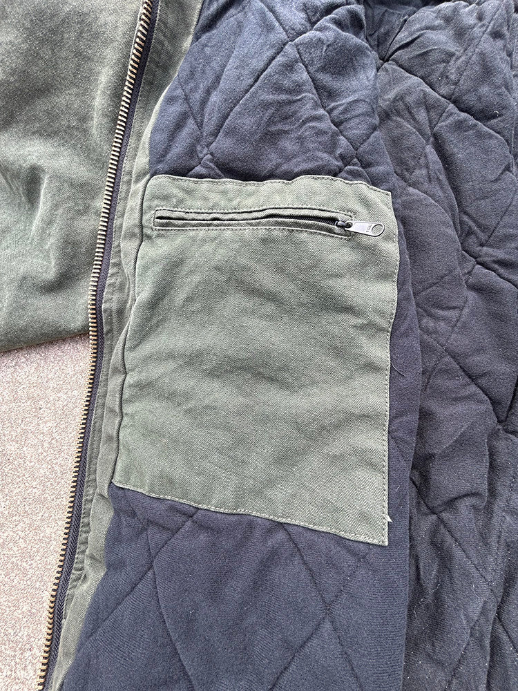 Revised Carhartt Vintage J130 / J25 Sandstone Active Jacket - Washed Canvas  