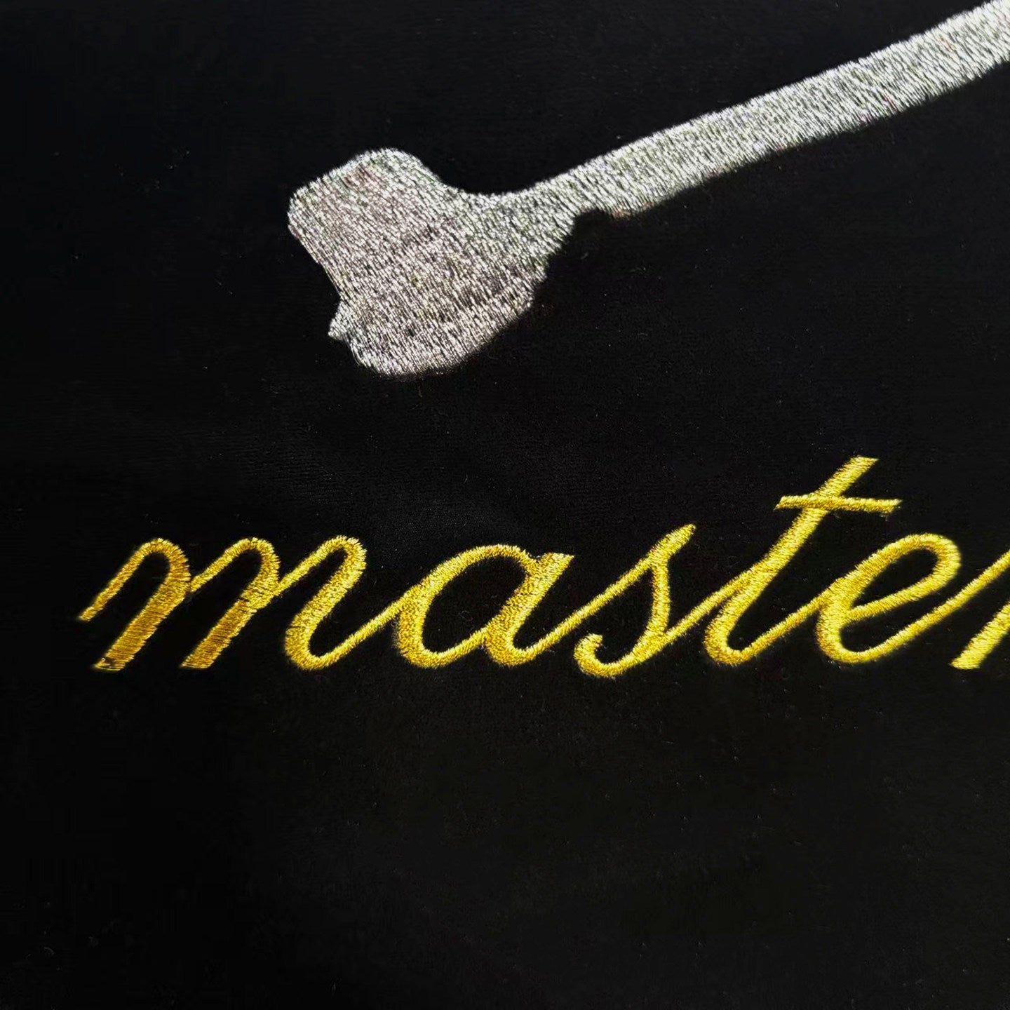 MMJ Mastermind Archive Velvet Skull Shoulder Bag - Darkwear Travel Duffle 