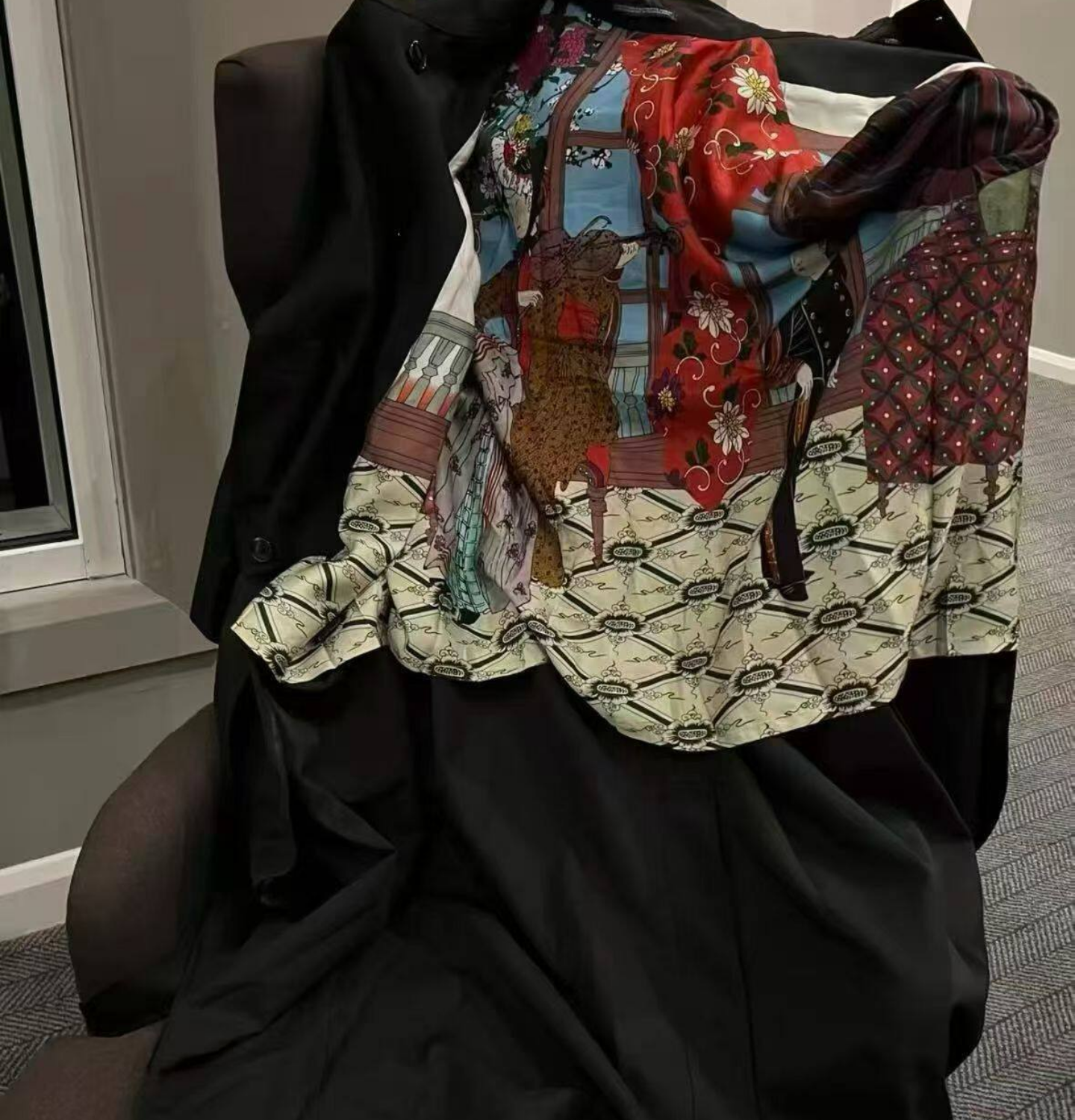 Revised Yohji 21AW Rokumeikan Archive - Reversible Wool Coat donclickin