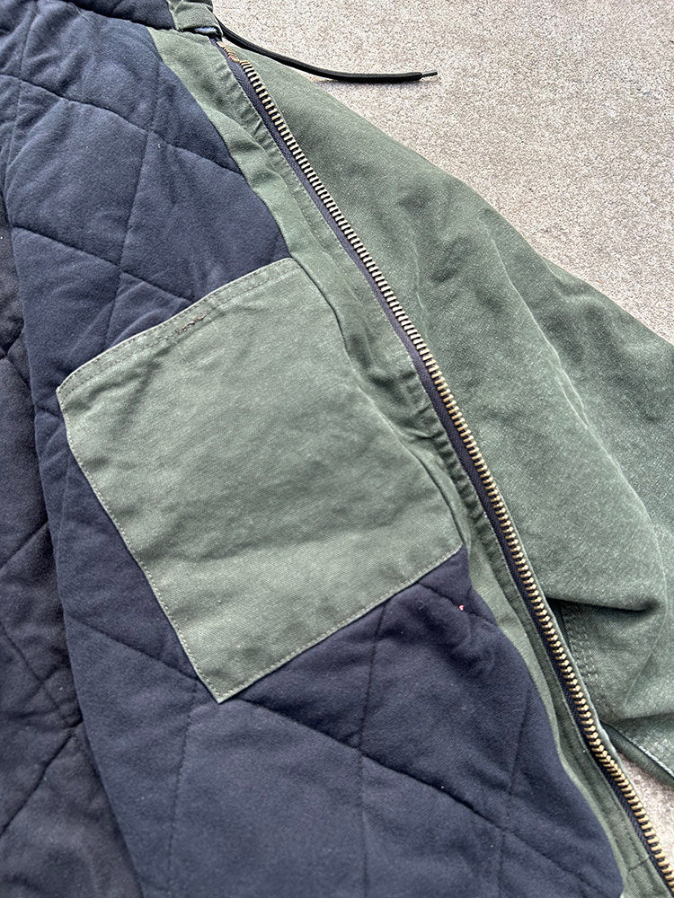 Revised Carhartt Vintage J130 / J25 Sandstone Active Jacket - Washed Canvas  