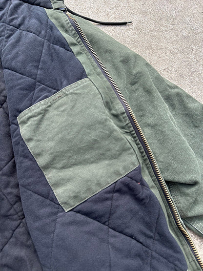 Revised Carhartt Vintage J130 / J25 Sandstone Active Jacket - Washed Canvas  