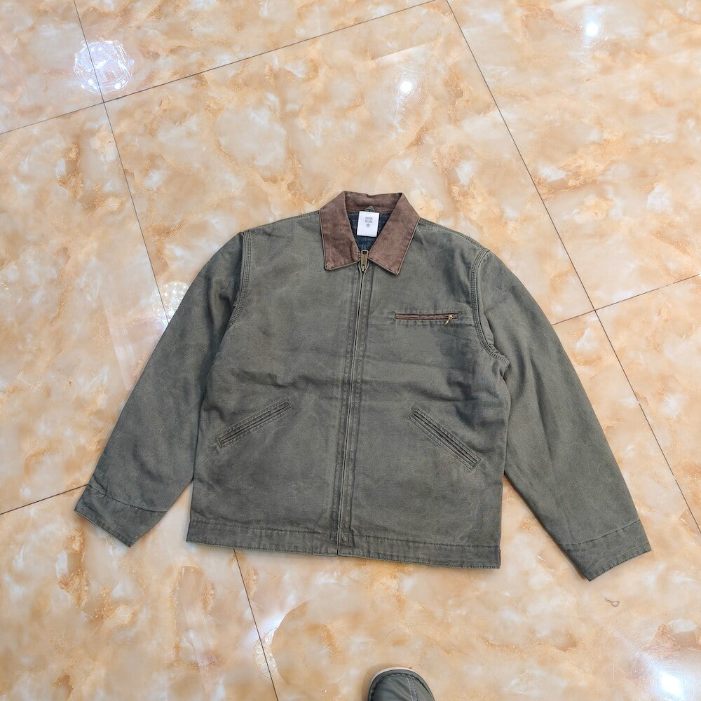 Revised Carhartt Detroit Work Jacket - Vintage Washed Heavyweight Canvas -  donclickin