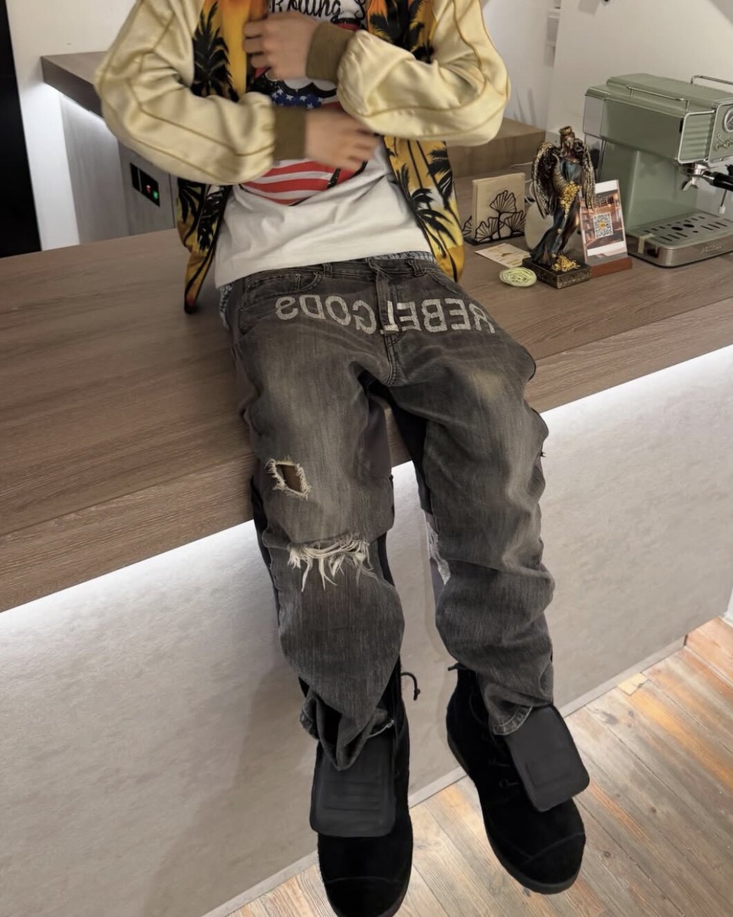 BAZO_1199 Bunny Boots - UDG Distressed Suede & Top-Grain Leather 