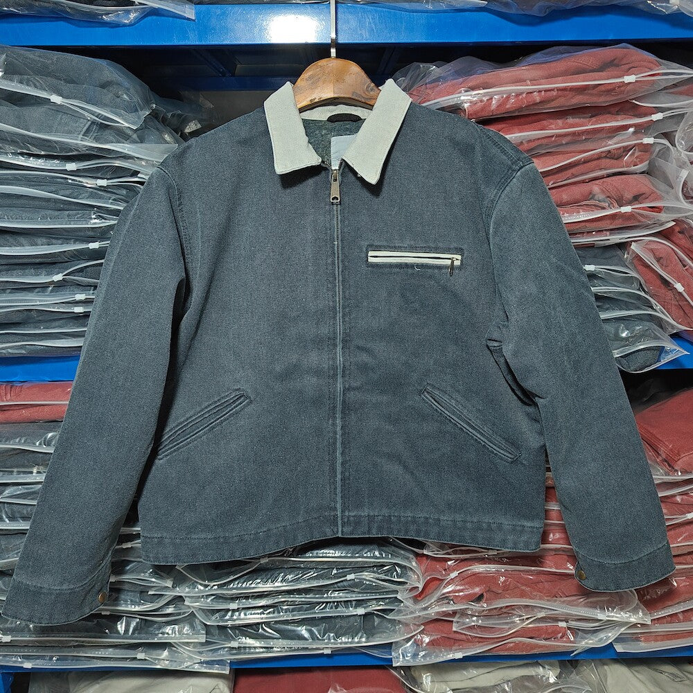 Revised Carhartt Detroit Work Jacket - Vintage Washed Heavyweight Canvas -  donclickin