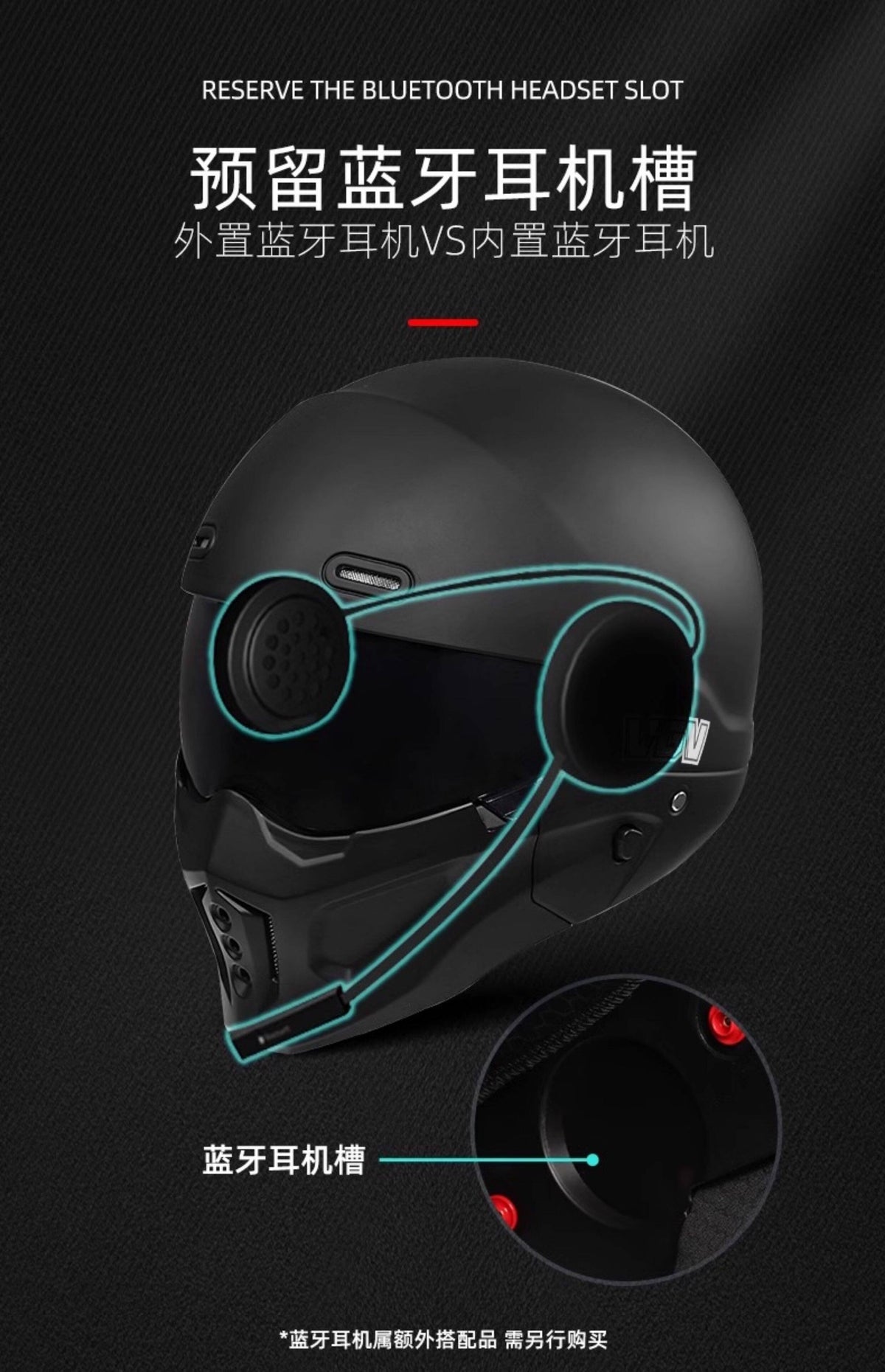 Shadow Scorpion - Motorcycle Full Face Helmet Harley Cruiser Bike Class A 3C DOT