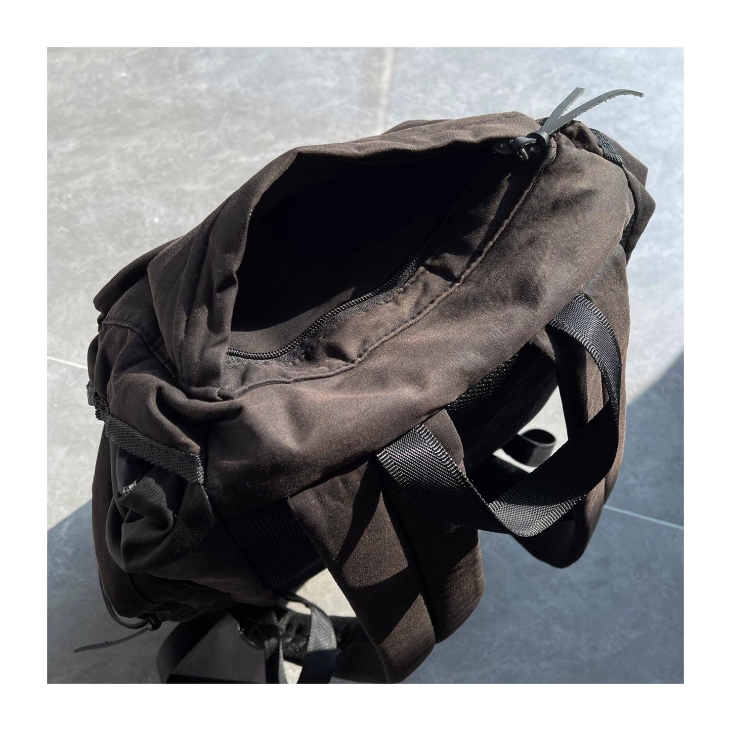 Revised Undercover 09AW Archive Backpack - Ripple Effect Distressed  