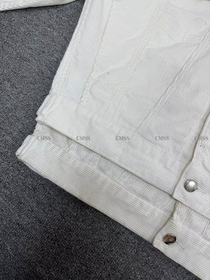 Archive ERD 16SS Style Jacket - Dancer Embroidery Corduroy Cropped Fit 