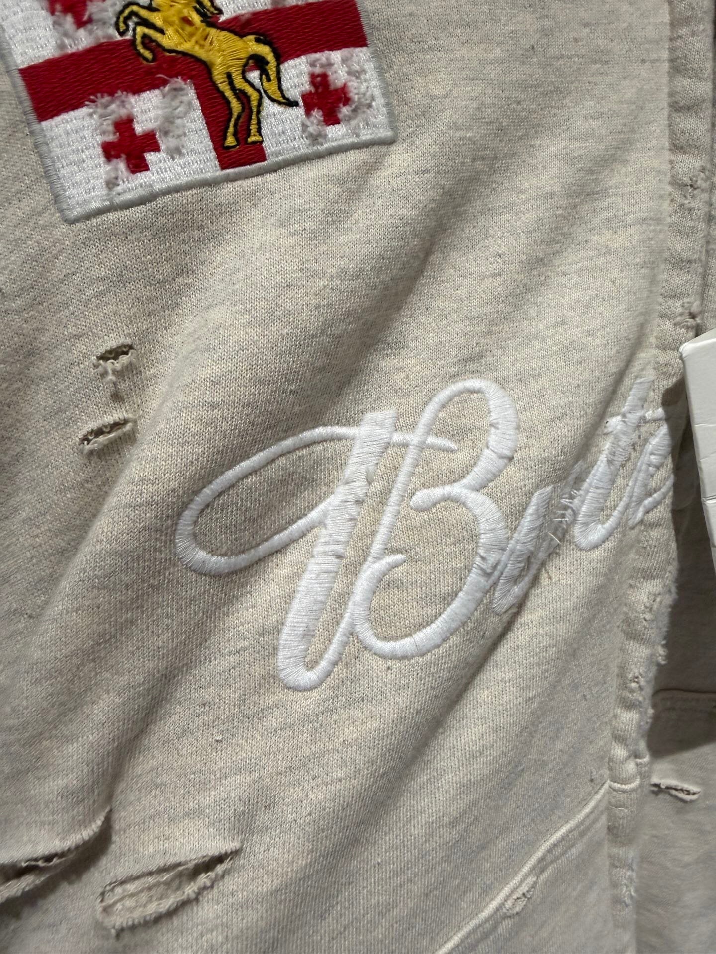 Revised Protocol Index Hoodie - Vintage Washed Distressed Warhorse Jacket 