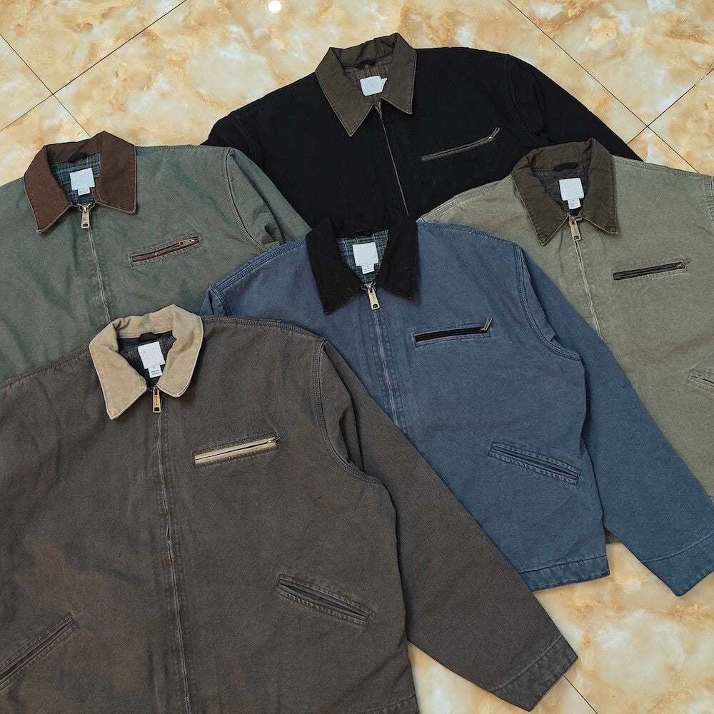Revised Carhartt Detroit Work Jacket - Vintage Washed Heavyweight Canvas -  donclickin