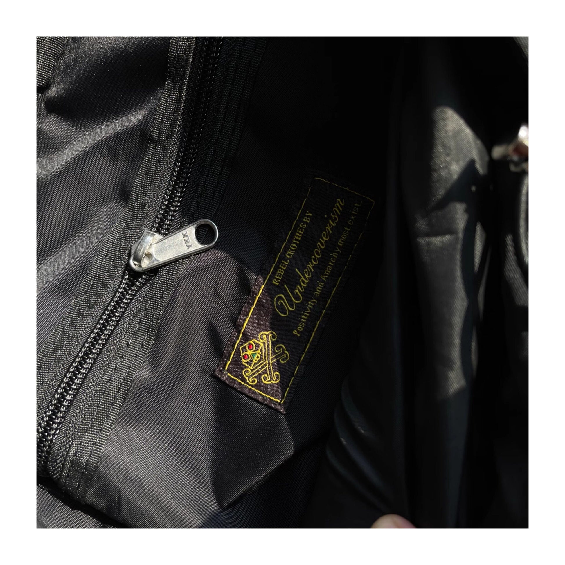 Revised Undercover 09AW Archive Backpack - Ripple Effect Distressed  