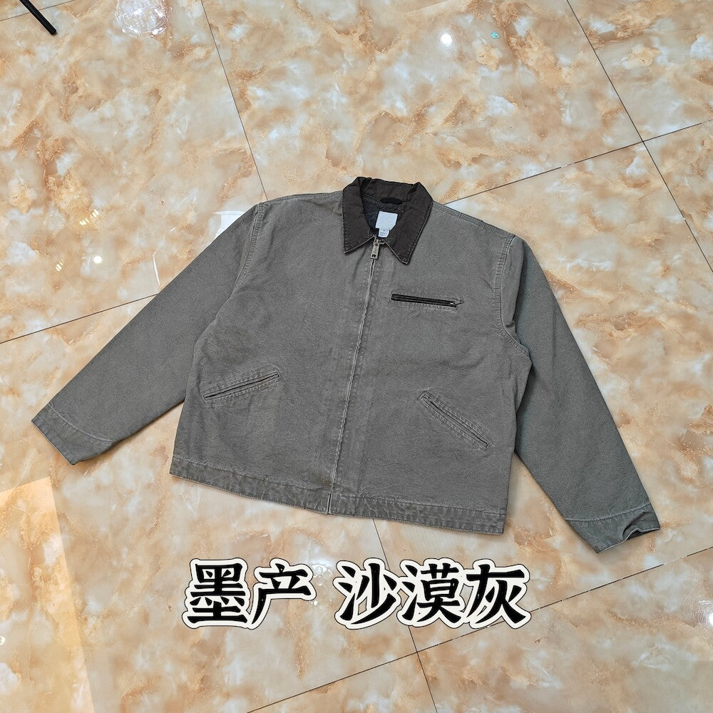 Revised Carhartt Detroit Work Jacket - Vintage Washed Heavyweight Canvas -  donclickin