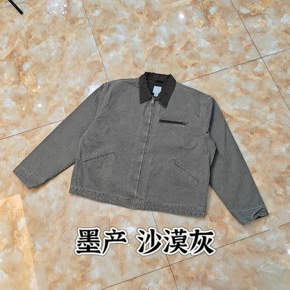 Revised Carhartt Detroit Work Jacket - Vintage Washed Heavyweight Canvas -  donclickin