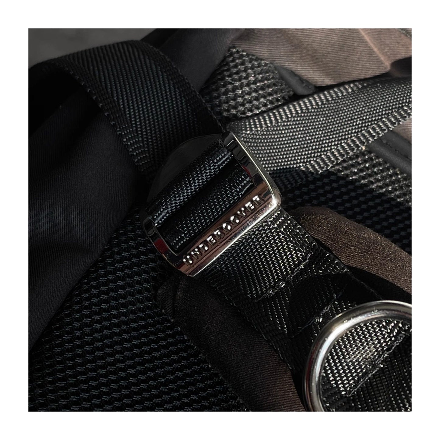 Revised Undercover 09AW Archive Backpack - Ripple Effect Distressed  