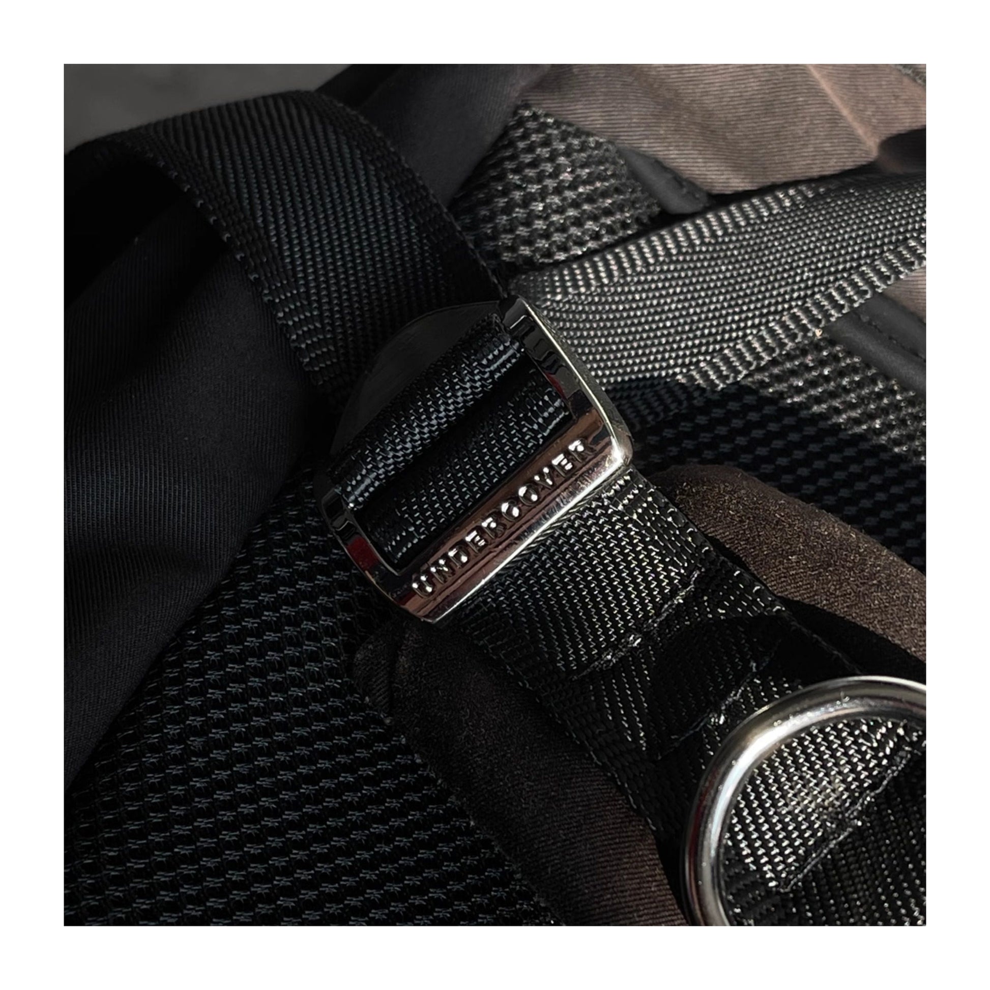 Revised Undercover 09AW Archive Backpack - Ripple Effect Distressed  