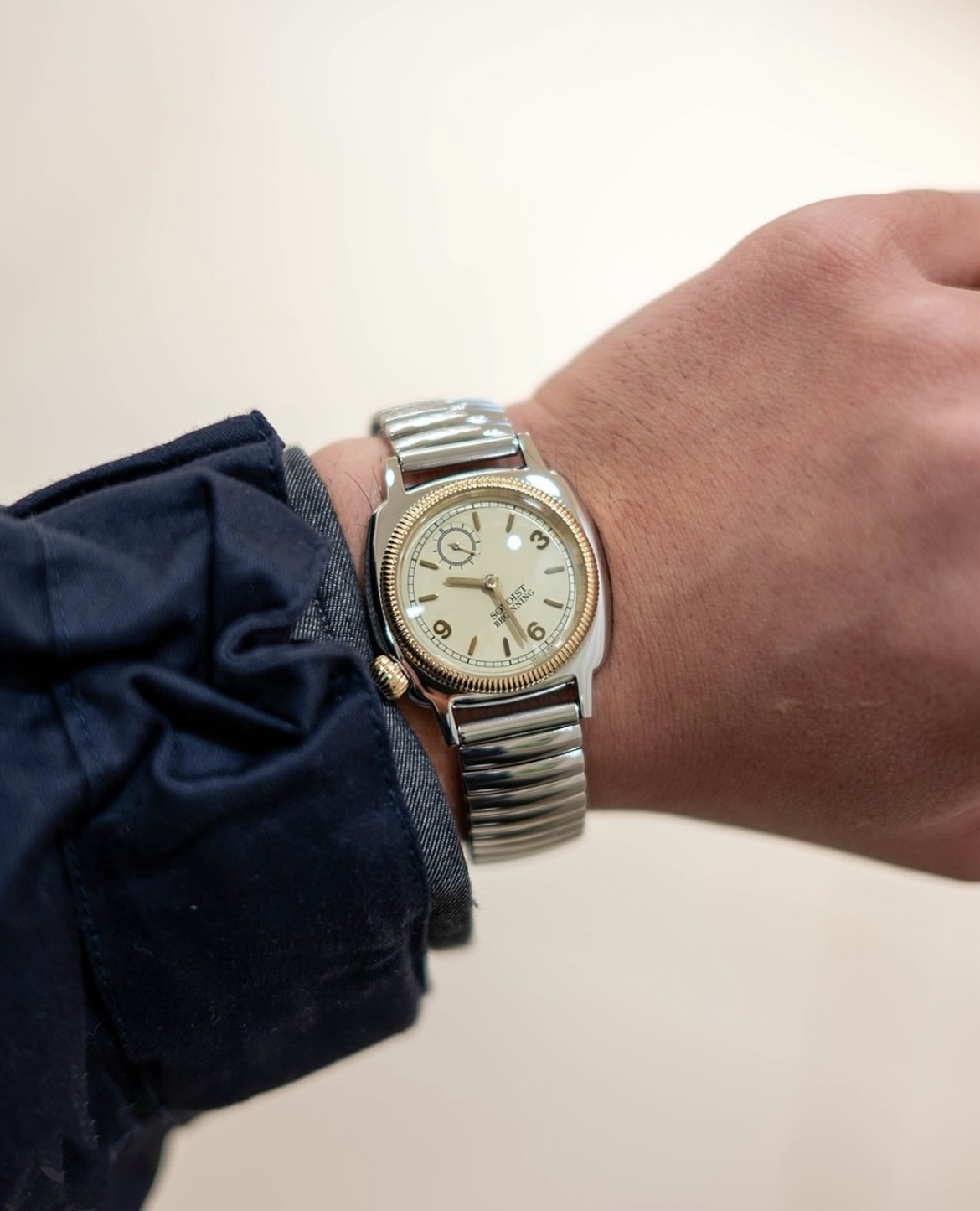The Soloist Takahiro Miyashita Coussin Extension Belt Watch - 32mm Quartz Timepiece - donclickin