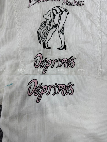 Archive ERD 16SS Style Jacket - Dancer Embroidery Corduroy Cropped Fit 