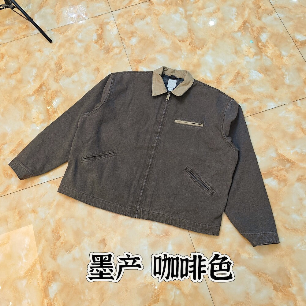 Revised Carhartt Detroit Work Jacket - Vintage Washed Heavyweight Canvas -  donclickin
