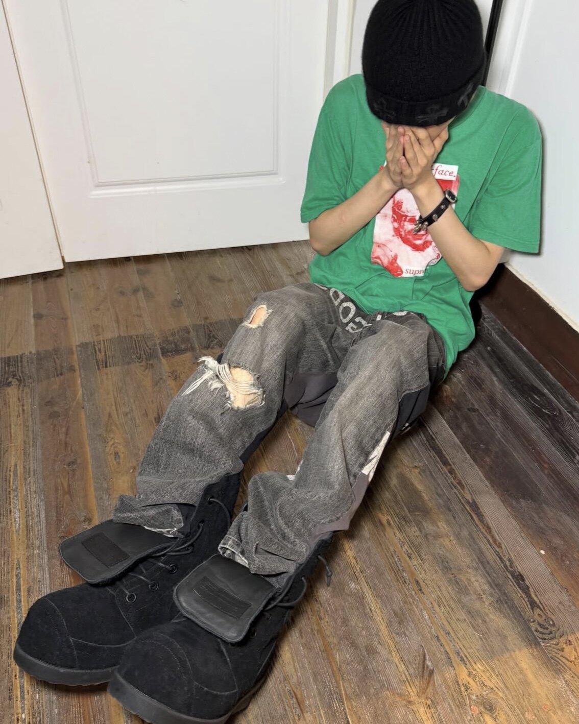 BAZO_1199 Bunny Boots - UDG Distressed Suede & Top-Grain Leather 