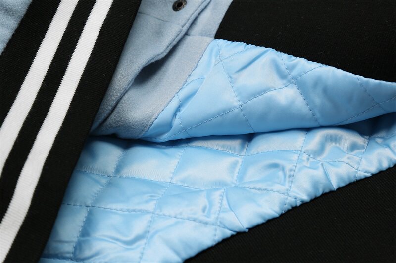 Revenge Jacket - Vintage Skull Embroidery Varsity  
