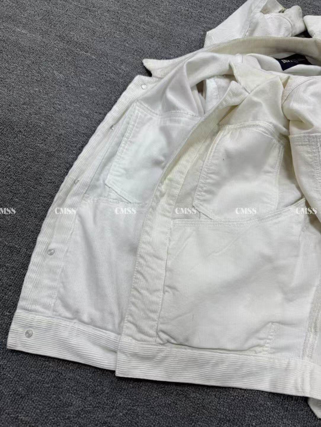 Archive ERD 16SS Style Jacket - Dancer Embroidery Corduroy Cropped Fit 