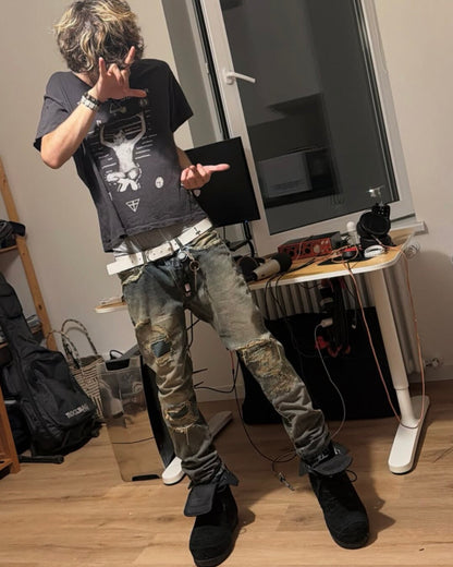 BAZO_1199 Bunny Boots - UDG Distressed Suede & Top-Grain Leather 