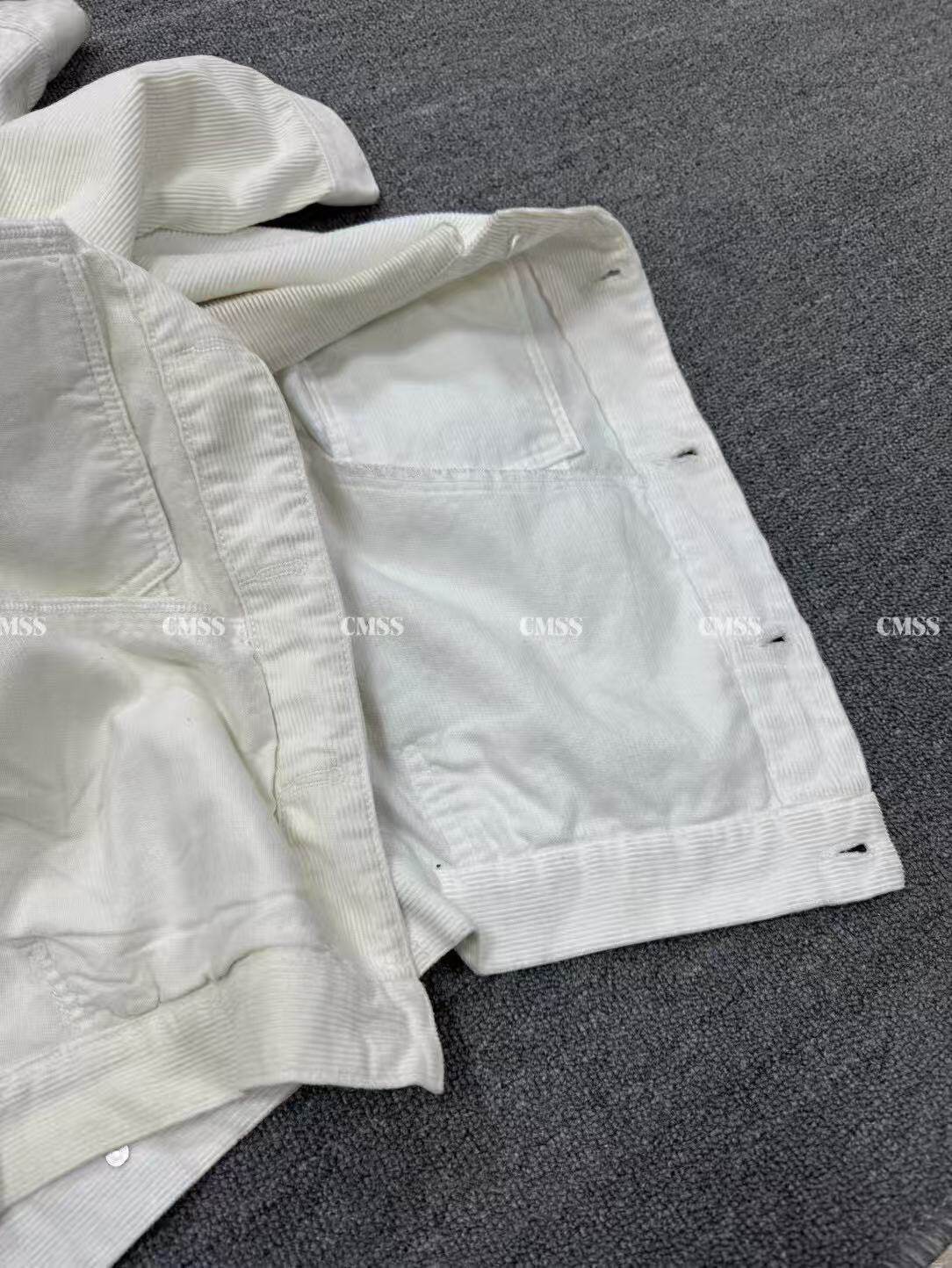 Archive ERD 16SS Style Jacket - Dancer Embroidery Corduroy Cropped Fit 