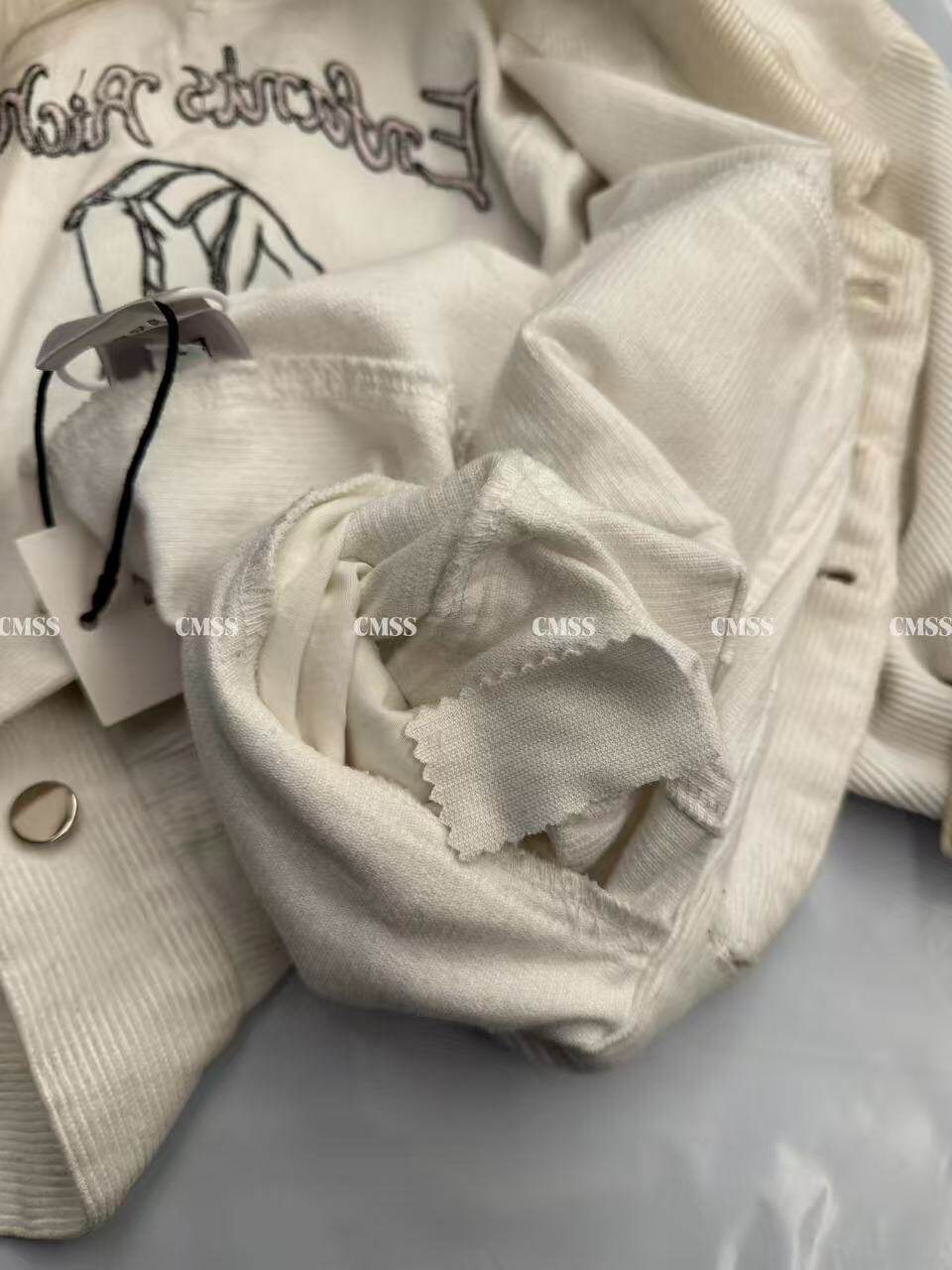 Archive ERD 16SS Style Jacket - Dancer Embroidery Corduroy Cropped Fit 