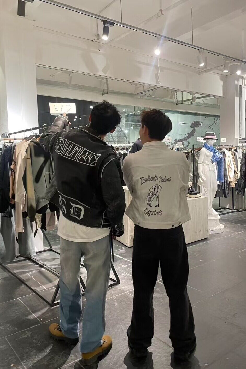 Archive ERD 16SS Style Jacket - Dancer Embroidery Corduroy Cropped Fit 