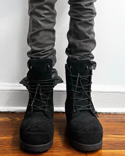 BAZO_1199 Bunny Boots - UDG Distressed Suede & Top-Grain Leather 