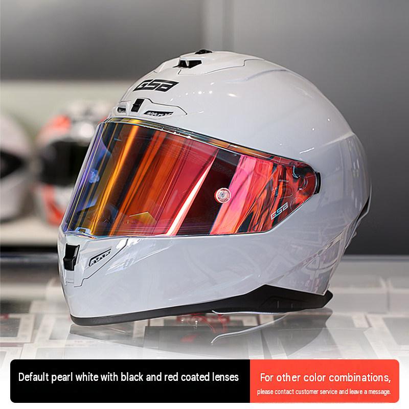 GSB G-361 Full Face Motorcycle Helmet - Urban Racing Aerodynamic Shell -  donclickin