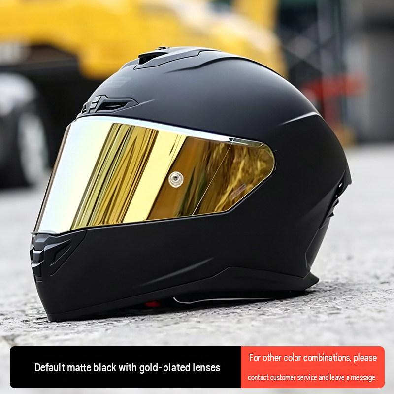 GSB G-361 Full Face Motorcycle Helmet - Urban Racing Aerodynamic Shell -  donclickin