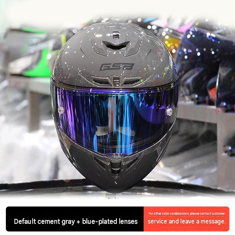 GSB G-361 Full Face Motorcycle Helmet - Urban Racing Aerodynamic Shell -  donclickin